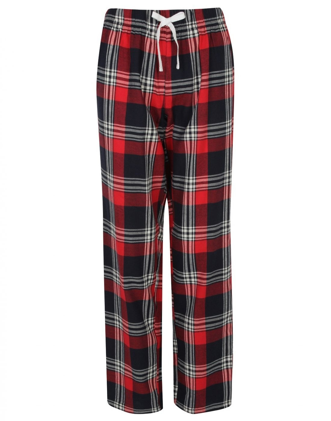 Ladies Tartan Lounge Pants | RED/NAVY
